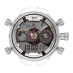 Watx & Colors RWA2700R Quartz Wristwatch In Polycarbonate