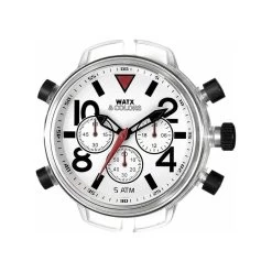 Watx & Colors Unisex Watch RWA4701 Transparent White Polycarbonate Watch