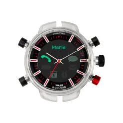 Watx & Colors Unisex Watch - RWA6700 Polycarbonate Wristwatch