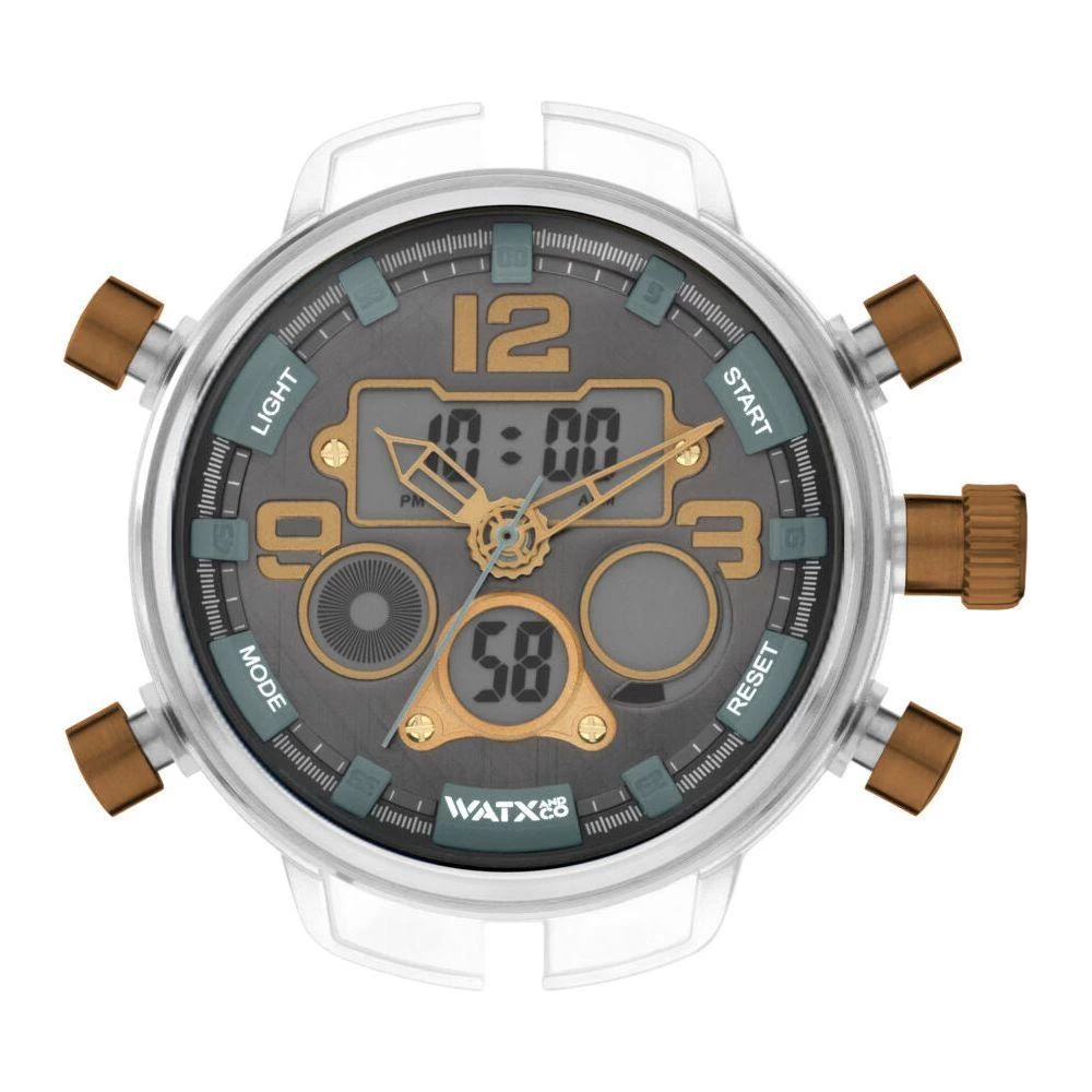 Watx & Colors Transparent Polycarbonate Unisex Watch RWA2817 49mm 3 Watx & Colors Transparent Polycarbonate Unisex Watch RWA2817 49mm