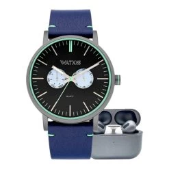 Watx & Colors Men's Watch RELOJ17_44 Leather Timepiece
